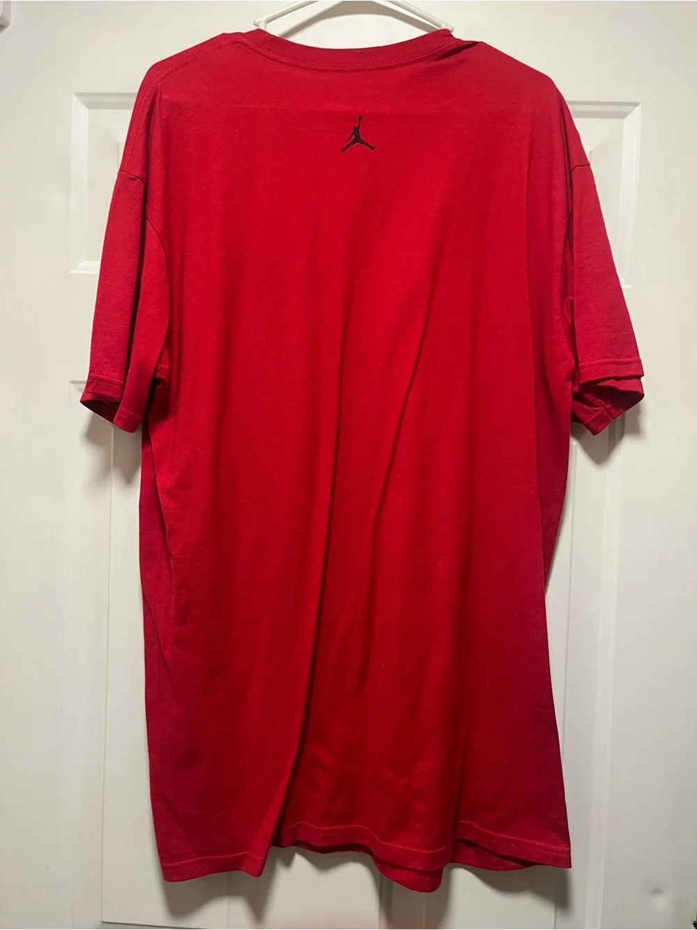 Jordan’s Red Men's Graphic Tee with 'I <3 my J's :)'